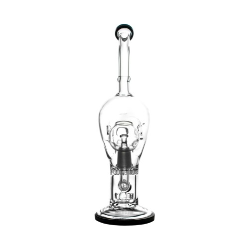 Glass bong "Black Recycler Pipe"