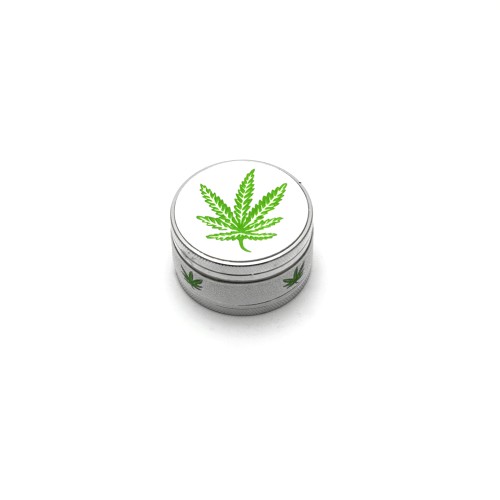 Metal grinder "Cannabis"