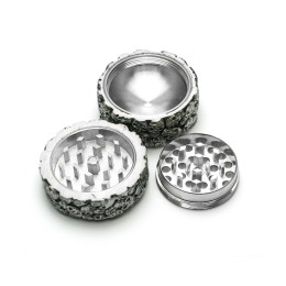 Металлический гриндер Stylish skull