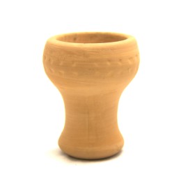 Чаша для кальяна глиняная