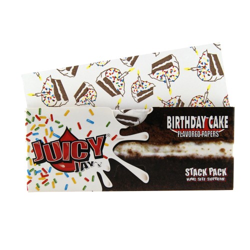 Бумага для самокруток "Juicy Jay's Birthday Papers" King Size