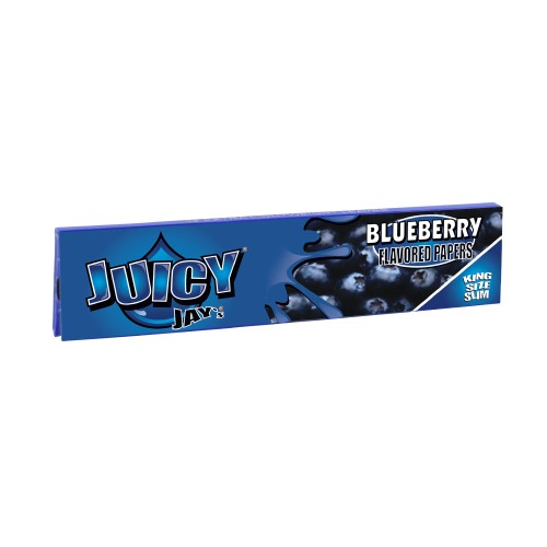 Бумага для самокруток "Juicy Jay's Blueberry" King Size Slim