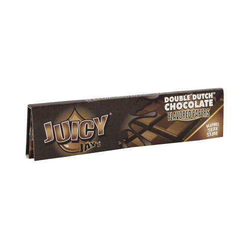 Rolling papers "Juicy Jay's Double Dutch Chocolate" King Size Slim