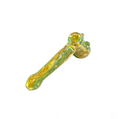 Glass pipe "Striped Rope"