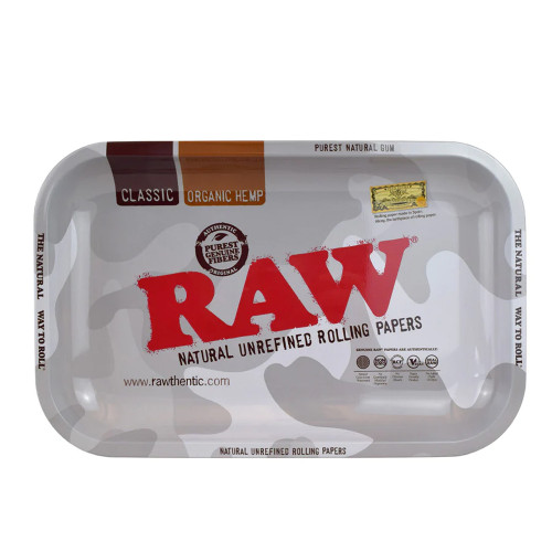 Rolling tray "RAW Arctic Camo"